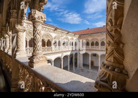 Kreuzgang, Nationalmuseum der Skulptur, Spanien, Valladolid, Kastilien und Leon, Spanien, Europa Stockfoto