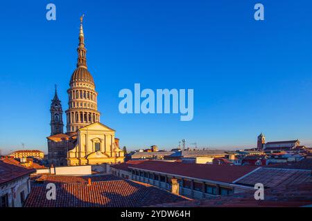 Basilica di San Gaudenzio, Novara, Piemont, Italien, Europa Stockfoto