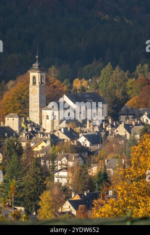 Santa Maria Maggiore, Valle Vigezzo, Val d'Ossola, Verbania, Piemont, Italien, Europa Stockfoto