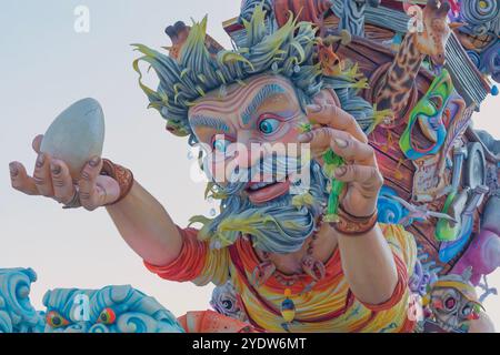 Karneval, Sciacca, Landkreis Agrigento, Sizilien, Italien, Mittelmeerraum, Europa Stockfoto