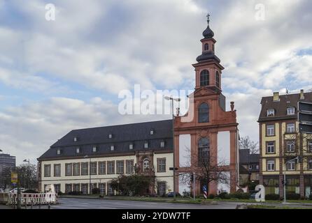 Katholische Marienkirche und Ikonenmuseum, Frankfurt am Main, Deutschland, Europa Stockfoto