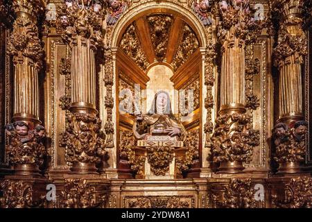 Basilika St. Teresa, Avila, UNESCO-Weltkulturerbe, Castilla y Leon, Spanien, Europa Stockfoto