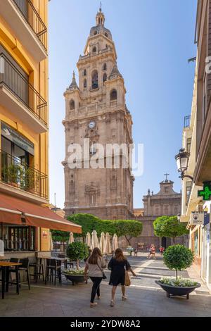 Kathedrale Santa Maria, Murcia, autonome Gemeinde Murcia, Spanien, Europa Stockfoto