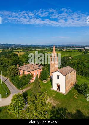 Dorf Solignano Vecchio, Castelvetro di Modena, Modena, Emilia-Romagna, Italien, Europa Stockfoto