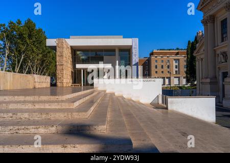 Ara Pacis, Rom, Latium, Italien, Europa Stockfoto