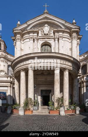 Kirche Santa Maria della Pace, Rom, Latium, Italien, Europa Stockfoto