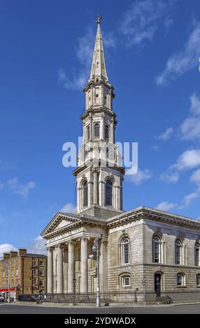 Die St. George’s Church ist eine ehemalige Pfarrkirche in Dublin, Irland Stockfoto