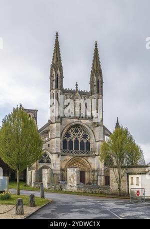 Die Abtei St. Martin, die 1124 in Laon gegründet wurde, war eine der frühesten Fundamente des Prämonstratenserordens in Europa Stockfoto