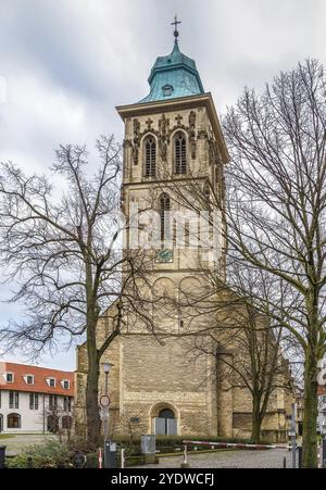 St. Martini Kirche barocke katholische Kirche im historischen Zentrum von Münster, Deutschland, Europa Stockfoto