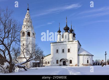 Das Kloster Sankt Alexander in der antiken Stadt Suzdal, Russland, Europa Stockfoto