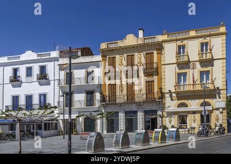 Häuser am Meer in Cadaques, Katalonien, Spanien, Europa Stockfoto