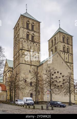 Münster Cathedral oder St. Paulus Dom ist die Dom-Kirche der römisch-katholischen Diözese von Münster in Deutschland Stockfoto