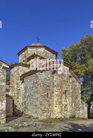 Das architektonische Ensemble Dzveli (Alt) Shuamta ist ein georgianisch-orthodoxes Kloster in 7 km Entfernung von Telavi, Georgien, Asien Stockfoto