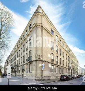 EL-DE-House ehemaliges Hauptquartier der Gestapo und heute das NS-Dokumentationszentrum der Stadt Köln über die nationalsozialistische Terrorherrschaft in Co Stockfoto