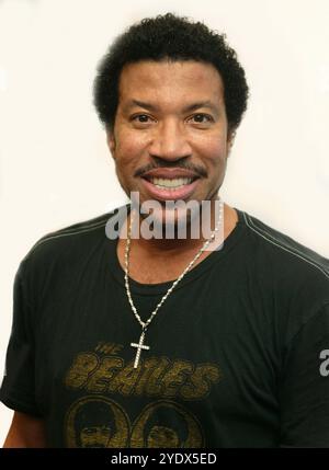 US-amerikanischer Sänger Lionel Richie 1987 Stockfoto