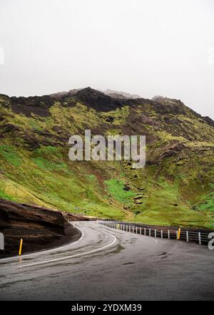 Reykjanes Peninsula Landscape, Island Stockfoto