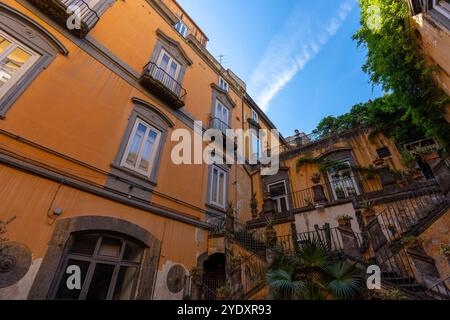 Neapel, Italien - 23. Mai 2024: Palast von Marigliano. Stockfoto