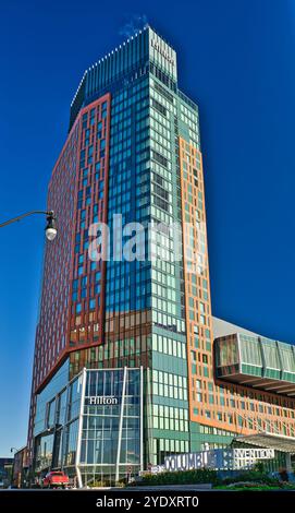 Das Columbus Convention Center / Hilton Hotel in der Innenstadt von Columbus Ohio Stockfoto