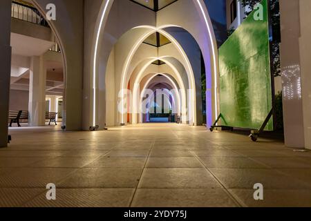 Festival Ferry Light Dekoration für Diwali Celebration Indoor in einzigartigem Design Stockfoto