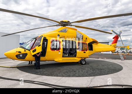 Airbus H175 Hubschrauber auf der Paris Air Show. Le Bourget, Frankreich - 20. Juni 2019 Stockfoto