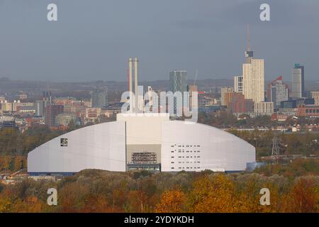 Die neue Enfinium Energy from Waste Facility in Skelton Grang ein Leeds wird bis zu 100.000 Haushalte mit Strom versorgen, sobald sie vollständig in Betrieb sind Stockfoto