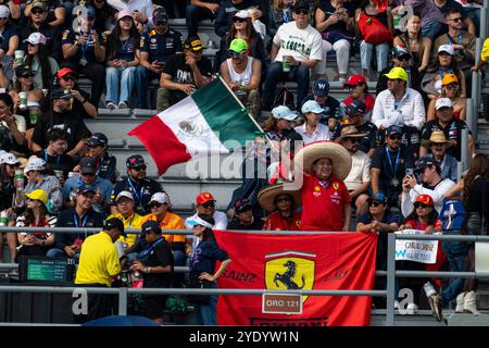 Mexiko-Stadt, Mexiko. Oktober 2024. Autódromo Hermanos Rodríguez Mexiko-Stadt, Mexiko - 26. Oktober: Ambiente beim Formel 1 Grand Prix von Mexiko 2024, Runde 20 der Formel 1-Weltmeisterschaft 2024, vom 25. Bis 27. Oktober 2024 im Autódromo Hermanos Rodríguez in Mexiko-Stadt, Mexiko. (Ian Bundey/SPP) Credit: SPP Sport Press Photo. /Alamy Live News Stockfoto