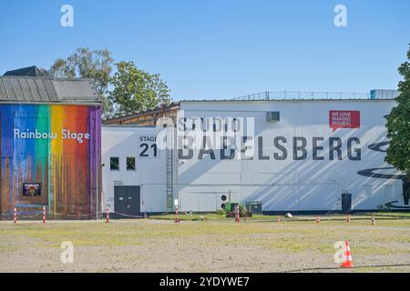 Bühne 21, Rainbow-Stage, Filmhalle, Studio Babelsberg, Ahornstraße, Babelsberg, Potsdam, Brandenburg, Deutschland Stockfoto