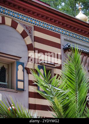 Das marokkanische Haus im Schloss Linderhof, Bayern, Deutschland Stockfoto