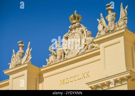 Brandenburger Tor, Luisenplatz, Potsdam, Brandenburg, Deutschland Stockfoto