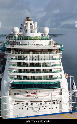 Kreuzfahrtschiff in Halifax, Nova Scotia, Kanada Stockfoto