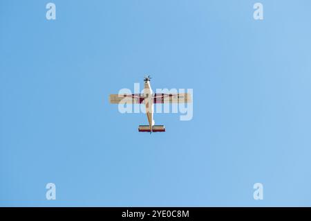 Pilatus Flugzeuge, Pilatus PC-6/B2-H4, EC-MMN, Fliegen, Manresa, Spanien Stockfoto