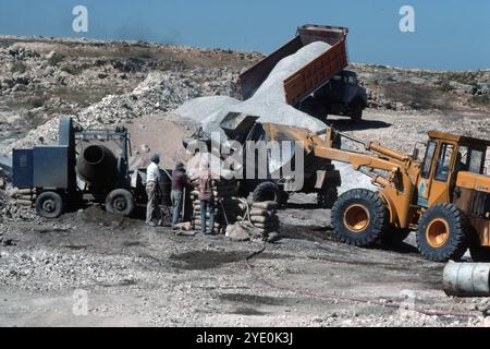 Libanon Beirut 1984 - zwei Jahre später nach dem Libanonkrieg 1982 / Libanonkrieg 82 Stockfoto