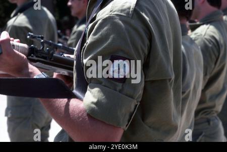 Libanon Beirut 1984 - zwei Jahre später nach dem Libanonkrieg 1982 / Libanonkrieg 82 Stockfoto