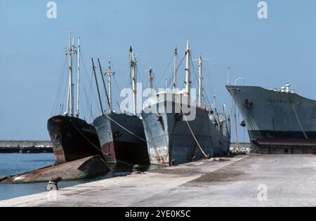 Libanon Beirut 1984 - zwei Jahre später nach dem Libanonkrieg 1982 / Libanonkrieg 82 Stockfoto