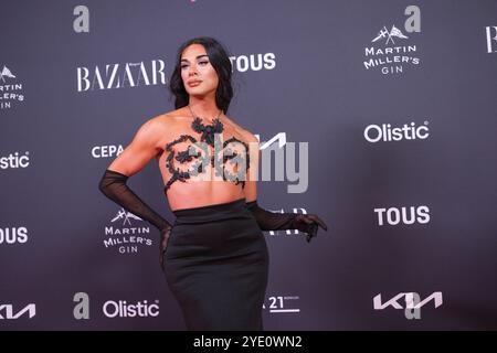 Madrid, Spanien. Januar 2022. Carmen nimmt an der Fotokonferenz der Bazaar Women of the Year 2 im Callao-Kino in Madrid Teil 28. Oktober 2024 Spanien Credit: SIPA USA/Alamy Live News Stockfoto