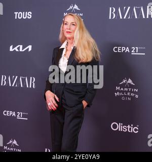 Madrid, Spanien. Januar 2022. Jerry Hall nimmt an der Fotokonferenz der Bazaar Women of the Year 2 im Callao-Kino in Madrid Teil 28. Oktober 2024 Spanien Credit: SIPA USA/Alamy Live News Stockfoto