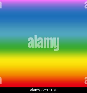Leuchtender Regenbogenverlauf. Gleichmäßige Farbübergänge. Vertikales Streifenmuster. Helles Spektrum Hintergrund. Stock Vektor