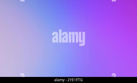 Farbverlauf in violetten und rosa Regenbogenfarben. Abstrakter, weicher Hintergrund Stockfoto