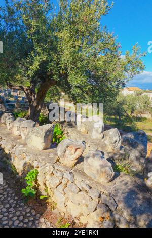 Verzaubertes Schloss, Sciacca, Agrigento Bezirk, Sizilien, Italien Stockfoto