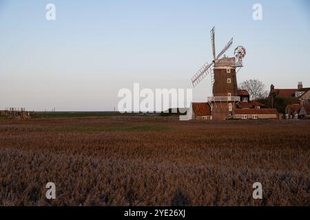 Cley Next the Sea Windmühle Stockfoto