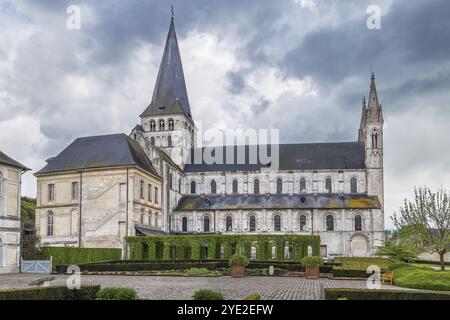 Saint-Georges de Boscherville Abbey ist eine ehemalige Benediktinerabtei in seiner-Maritime, Frankreich Stockfoto