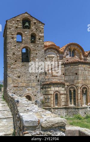 St. Dimitrios orthodoxe Metropolis in Mystras archäologische Stätte, Griechenland, Europa Stockfoto