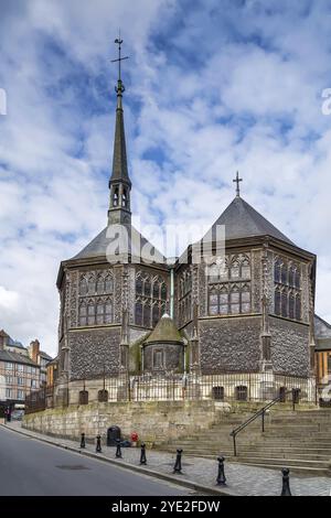 Kirche St. Katharina in Honfleur, Frankreich, Europa Stockfoto