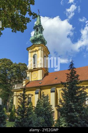 Serbisch-Orthodoxe Kirche St. Georg in Budapest, Ungarn, Europa Stockfoto