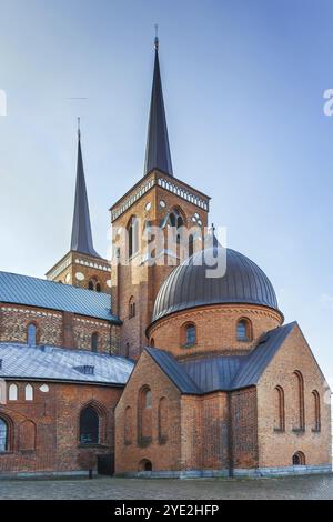 Die Kathedrale von Roskilde ist eine Kathedrale der Lutherischen Kirche von Dänemark Stockfoto