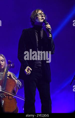 UK. Oktober 2024. LONDON, ENGLAND - 28. OKTOBER: Jarvis Cocker trat am 28. Oktober 2024 in der Royal Albert Hall auf. CAP/MAR © MAR/Capital Pictures Credit: Capital Pictures/Alamy Live News Stockfoto