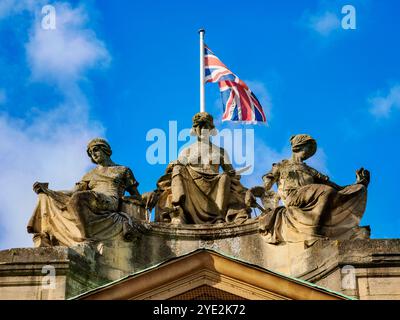 Bristol Museum and Art Gallery, Detailansicht, Bristol, England, Großbritannien Stockfoto