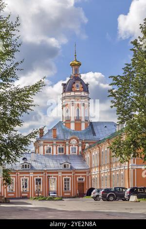 Alexander Newski Lavra, Sankt Petersburg, Russland. Turm Stockfoto