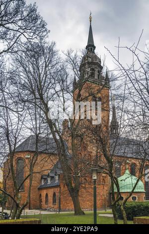 Die Kirche des Heiligen Geistes ist eine der ältesten Kirchen der Stadt in Kopenhagen, Dänemark, Europa Stockfoto