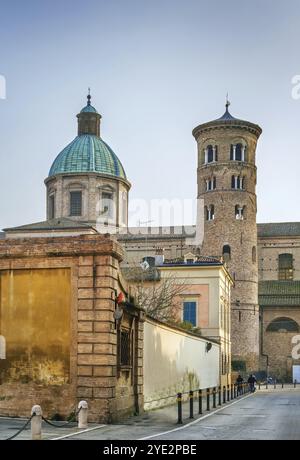 Metropolitan Cathedral of the Auferstehung unseres Herrn Jesus Chris in Ravenna, Italien, Europa Stockfoto